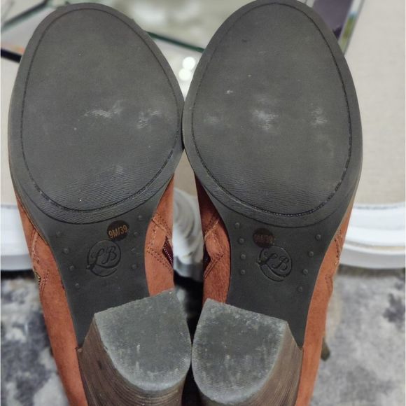 Lucky Brand Brown Ankle Booties - Picture 13 of 16